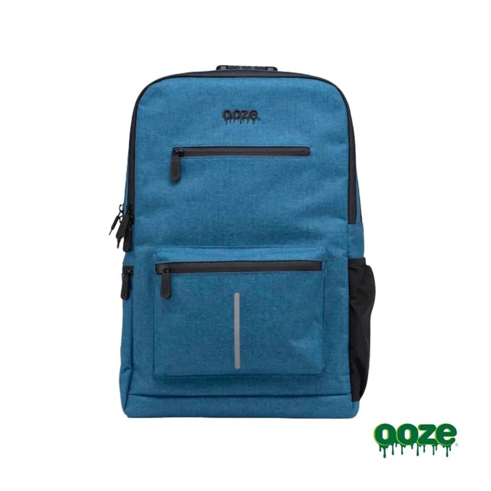 Ooze Smell Proof Carbon Lined Black Backpack with Built in Combination Lock